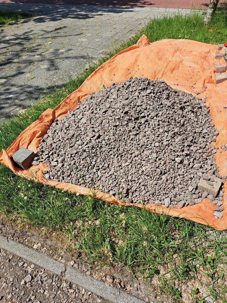 kiezels, Tuin en Terras, Grind, Keien en Split, Ophalen, Overige materialen, Zo goed als nieuw, Grind