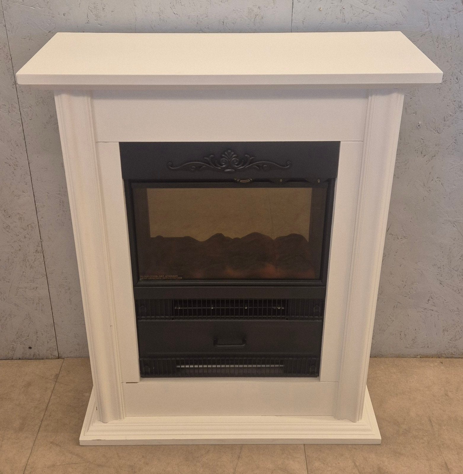 Classic Fire Venezia Elektrische Sfeerhaard met verwarming, Ophalen, Elektrische haard, Classic Fire, Zo goed als nieuw