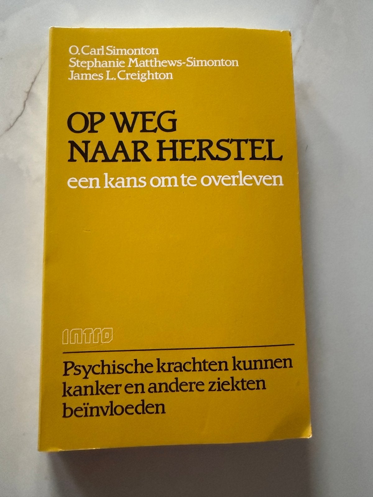 Op Weg Naar Herstel: Psychische Krachten en Ziekten, Boeken, Ophalen of Verzenden, Gelezen, Ziekte en Allergie
