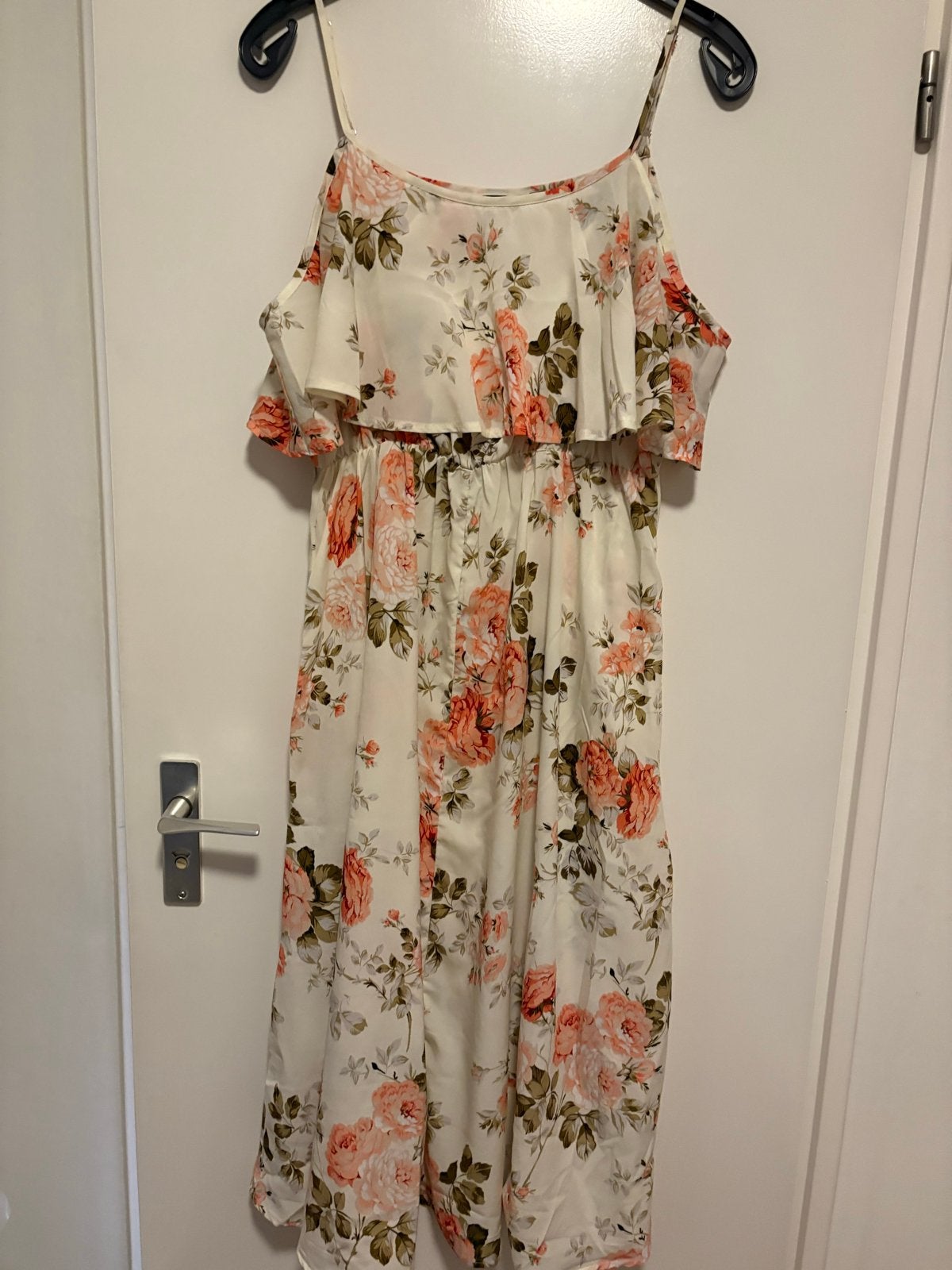 Shein bloemenjurk maat L, Kleding | Dames, Meerkleurig, Maat 42/44 (L), Ophalen of Verzenden, Zo goed als nieuw