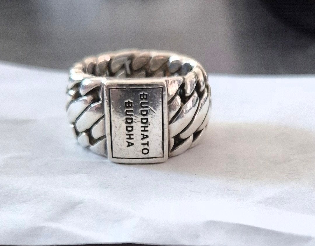 Buddha to Buddha Ben ring maat 18, 18 tot 19, Ophalen of Verzenden, Zo goed als nieuw, Dame of Heer