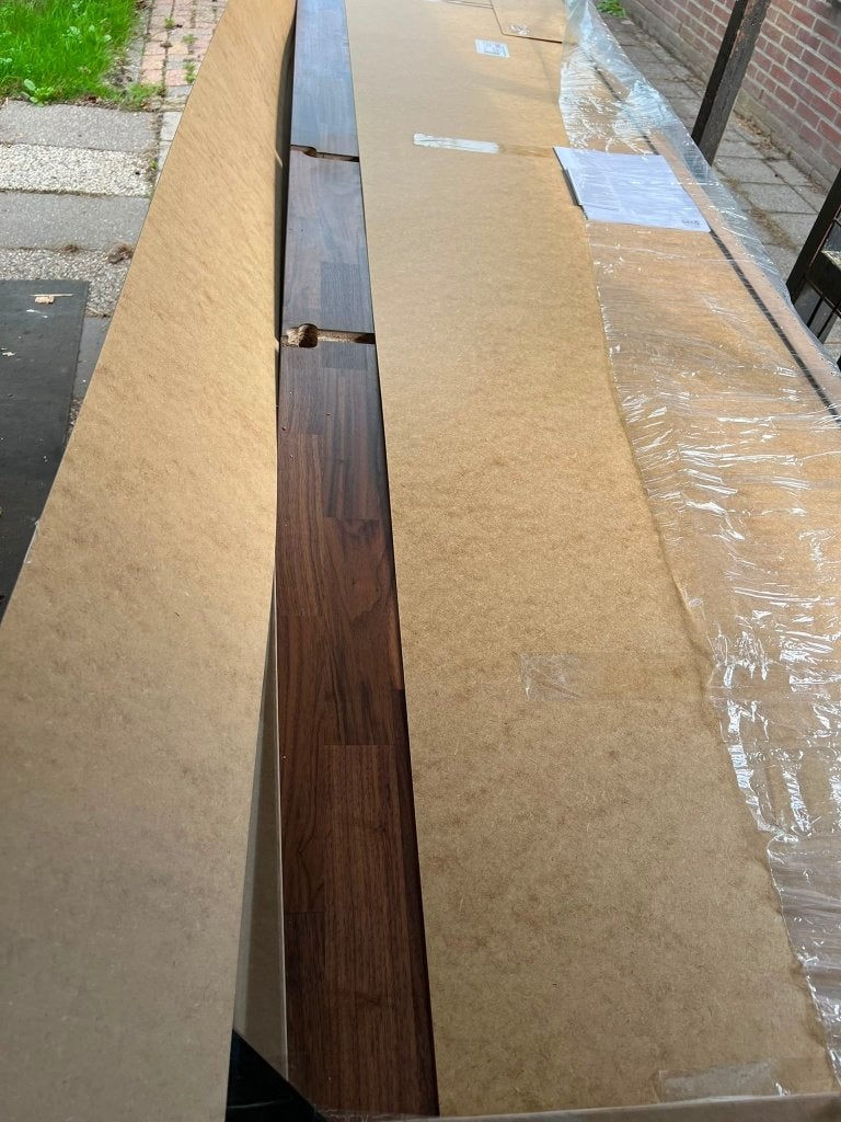 Werkblad Keuken, Bruin, Nieuw, Ophalen of Verzenden, 200 cm of meer