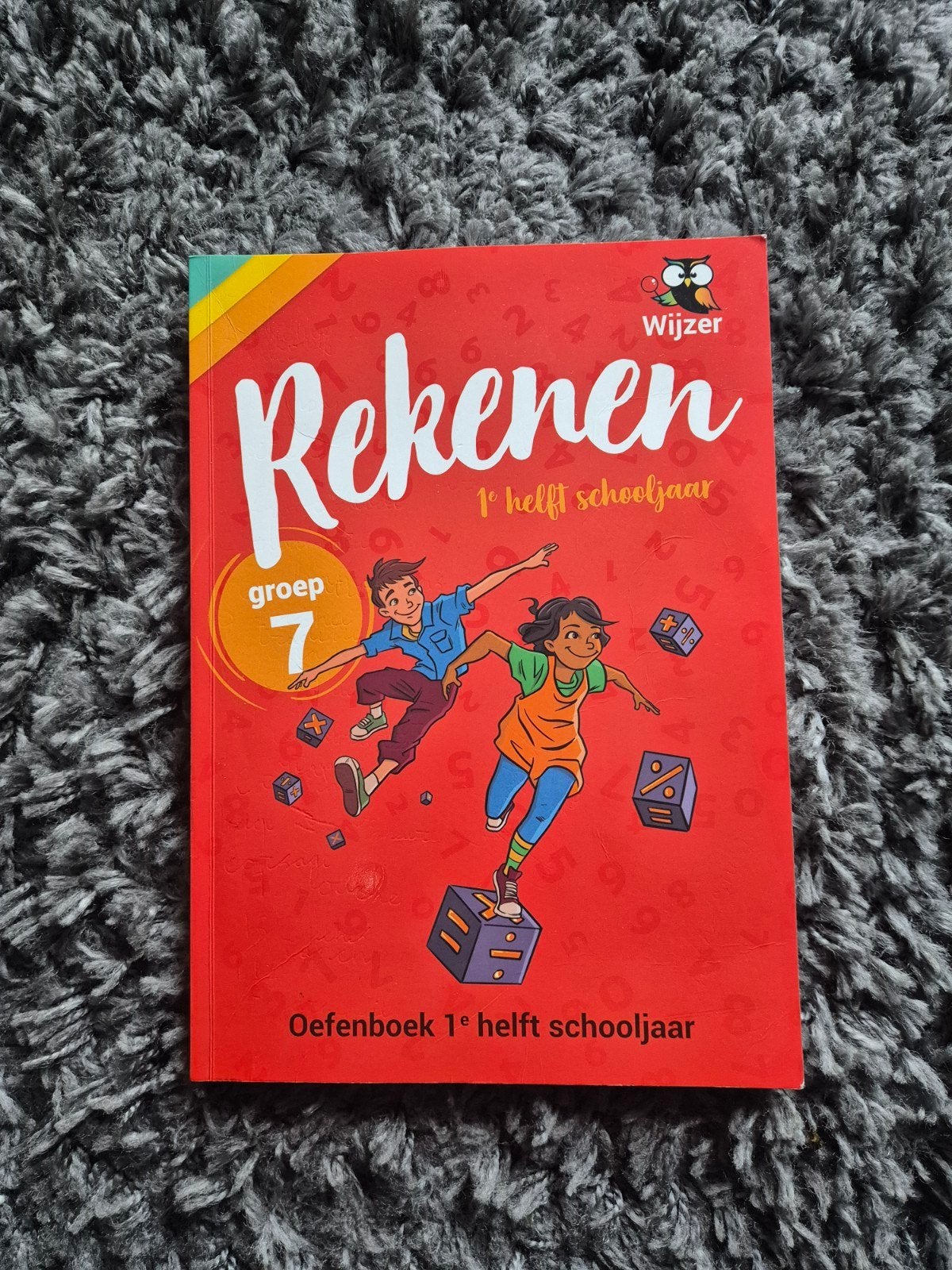 Rekenen Oefenboek Groep 7 - 1e helft schooljaar, Ophalen of Verzenden, Zo goed als nieuw, Overige niveaus, Overige vakken