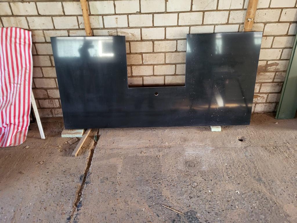 Composiet zwart aanrechtblad NIEUW, Huis en Inrichting, Ophalen, 75 cm of meer, Zwart, 150 tot 200 cm