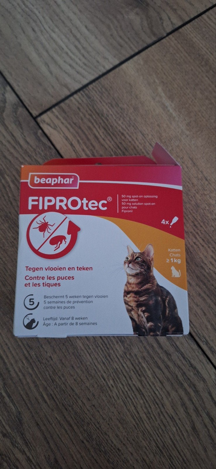 beaphar fiprolec vlooien en teken, Ophalen, Nieuw