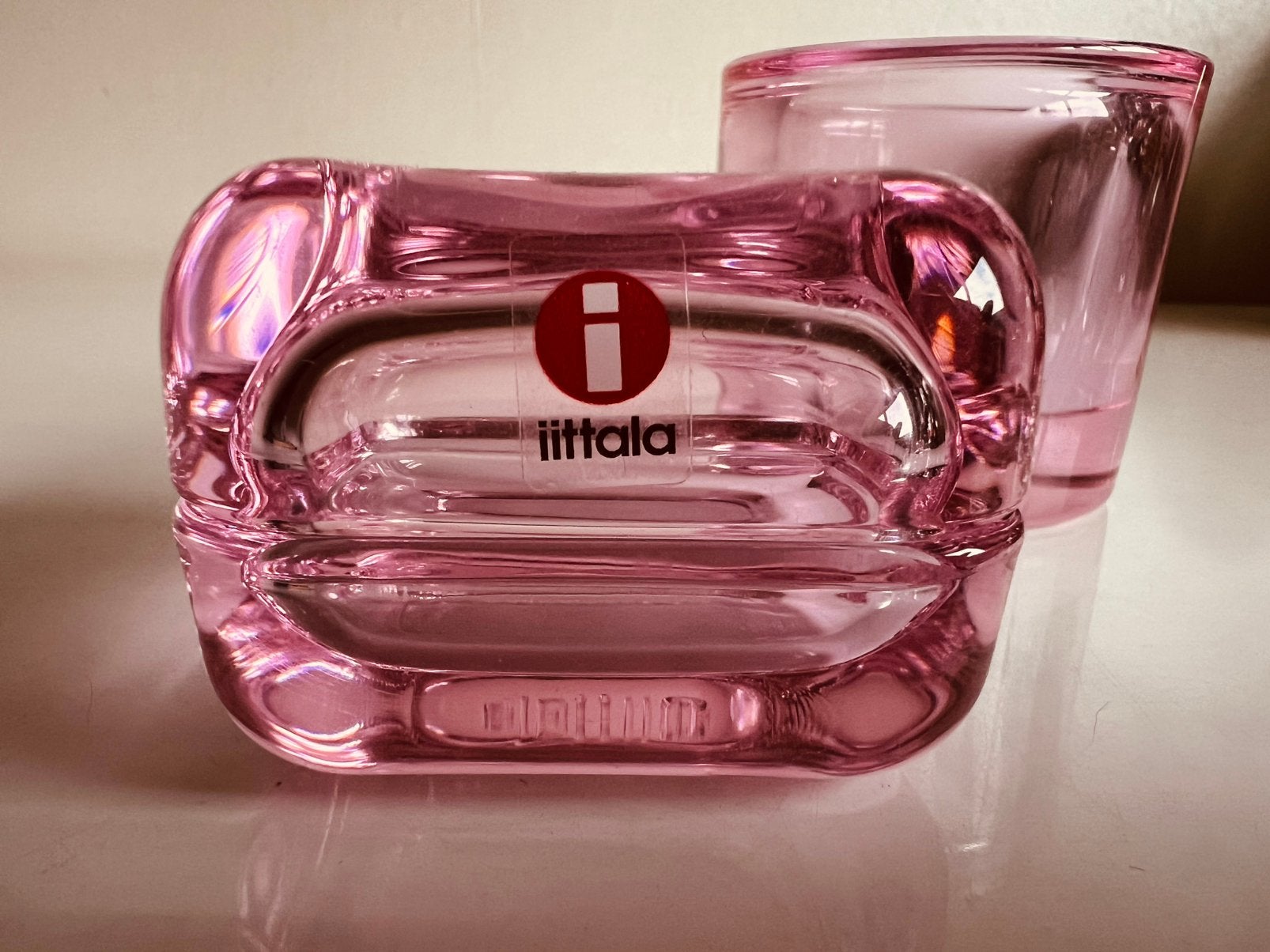 Iittala Vitriini Glas Box Sweet Pink Penttinen~60x60 NWST, Schaal, Vierkant, Ophalen of Verzenden, Glas