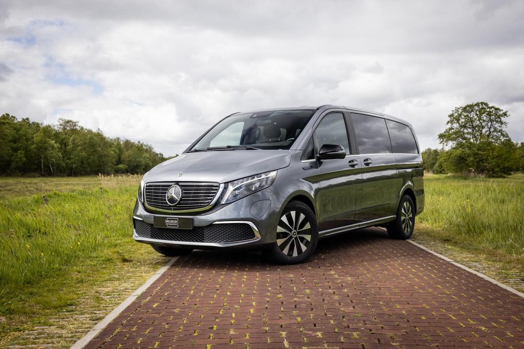 Mercedes-benz EQV 300 90kWH Avantgarde VOL OPTIE SOH 91,3%, Auto's, Mercedes-Benz, Stof, Gebruikt, Overige kleuren, 7 stoelen