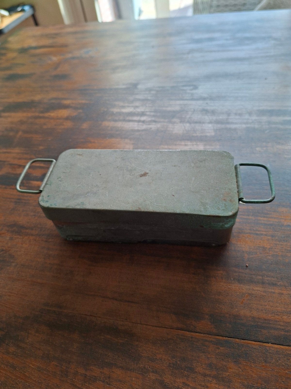 vintage metalen instrumentensterilisator, Ophalen