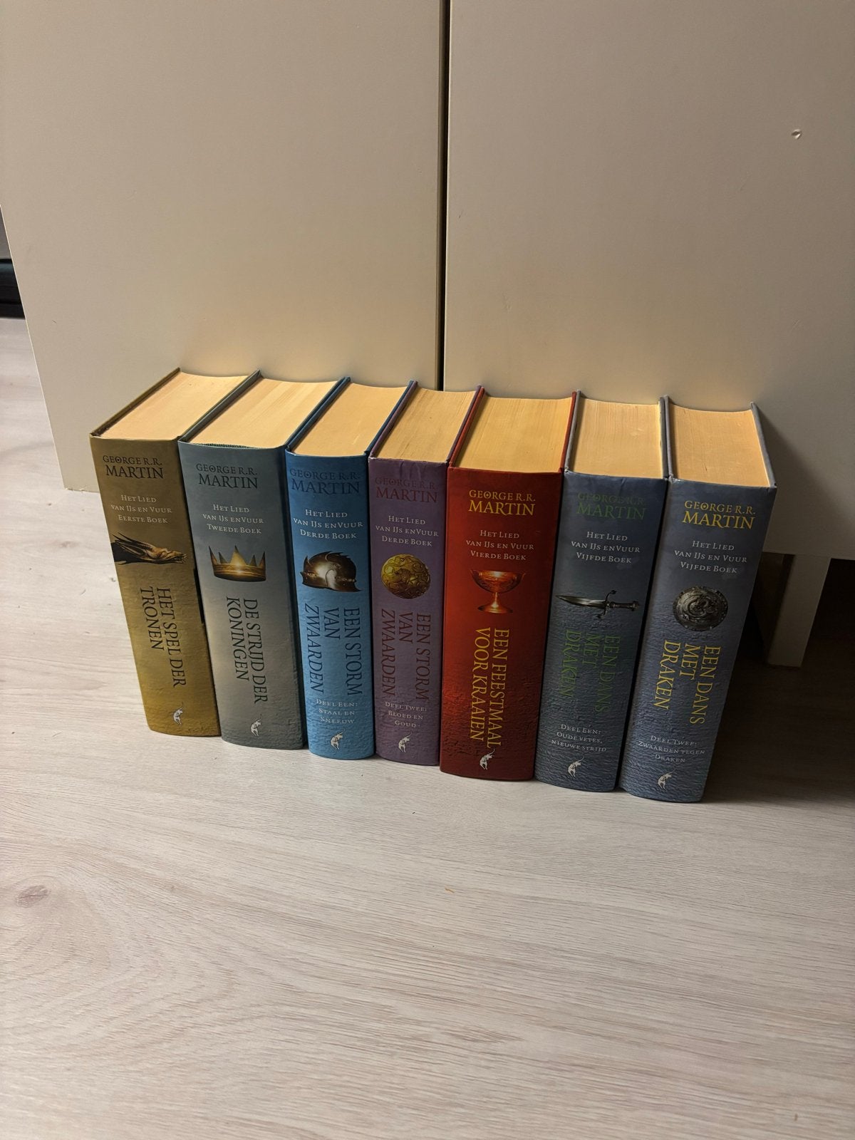 Game of Thrones Complete Serie Hardcover - Het Lied van IJs, Boeken, Ophalen of Verzenden, Zo goed als nieuw
