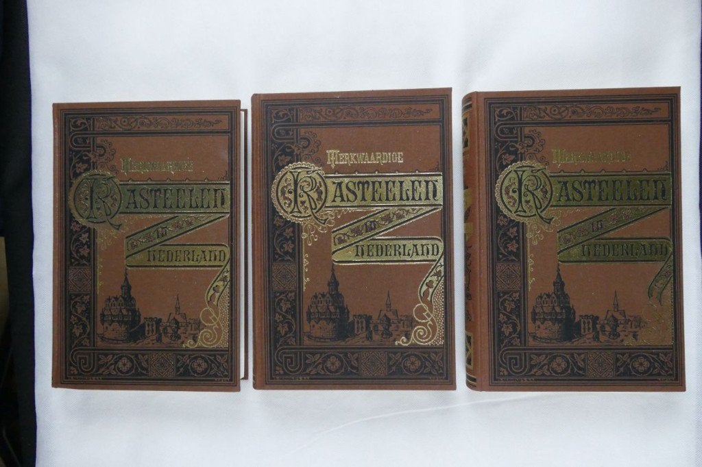 Merkwaardige kasteelen in Nederland. Deel 1 t/m 3, Boeken, Ophalen of Verzenden, Gelezen, W. J. Hofdijk