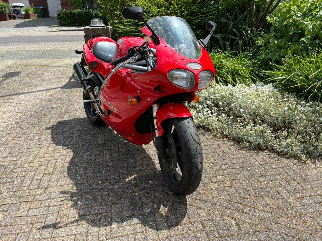 Triumph Daytona T595 in zeer goede staat, Motorrijbewijs A, Gebruikt, 3 cilinders, Meer dan 35 kW