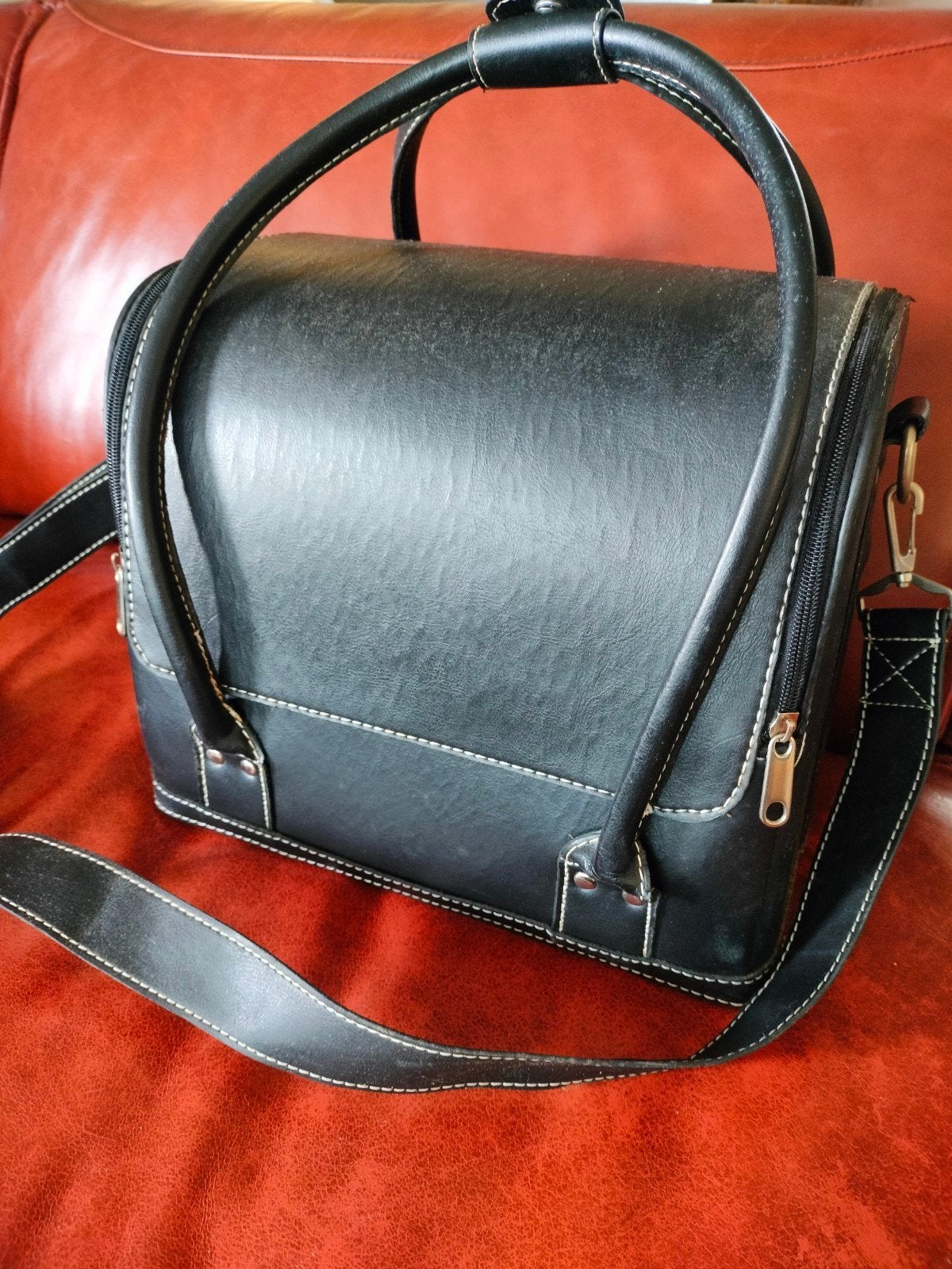 Opbergkoffer voor Beauty Professional of hobbyist, Ophalen of Verzenden, Gebruikt, Zwart, Hardcase