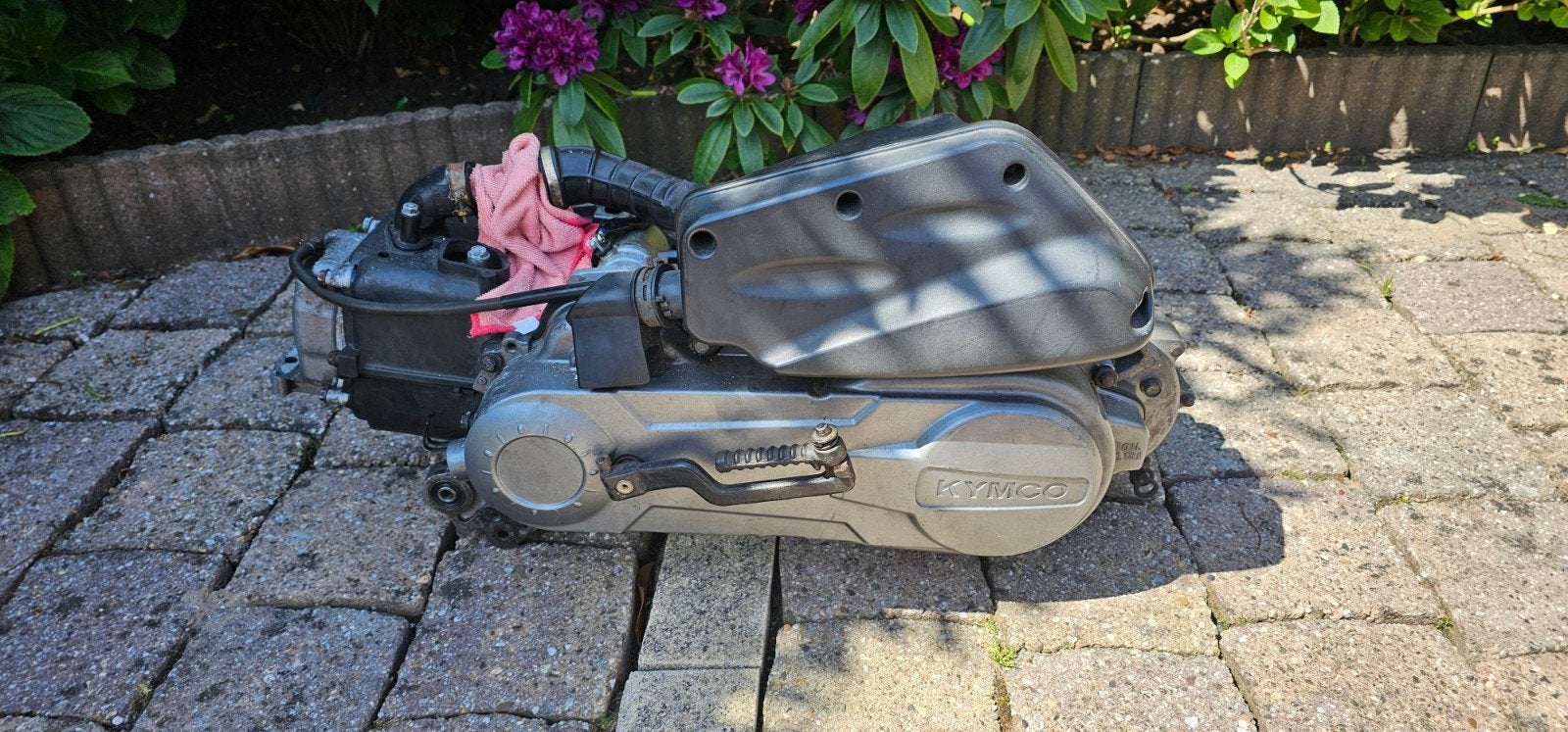 Gy6 Motorblok (lang) 70cc Kymco etc, Fietsen en Brommers, Brommeronderdelen | Scooters, Ophalen, Gebruikt, Blok, Kymco