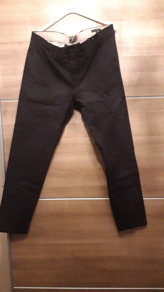 Nieuw DOCKERS Chino pantalon Broek Zwart W36, Verzenden, Nieuw, Maat 56/58 (XL), Zwart
