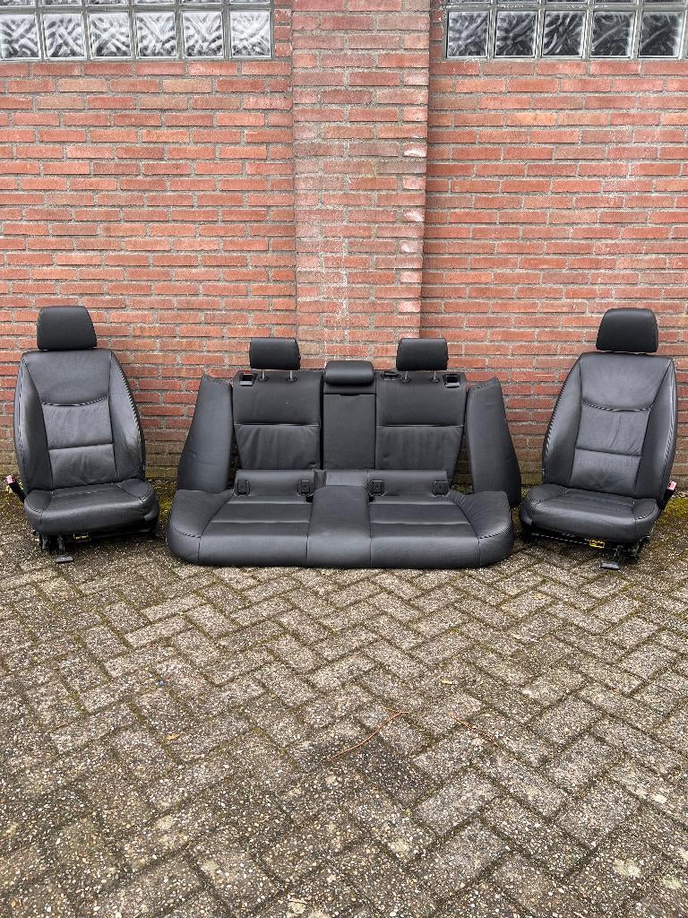 BMW | INTERIEUR | VERWARMD | LEER | DEKOTA ZWART | E90 |E91, Auto-onderdelen, Interieur en Bekleding, Ophalen of Verzenden, Gebruikt