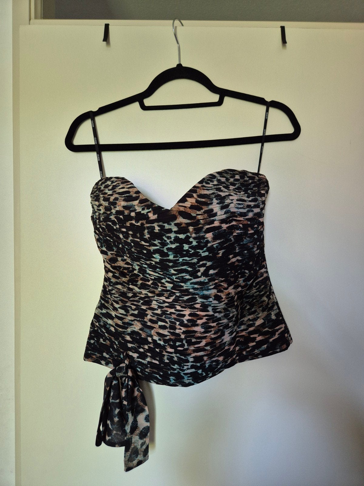Guess bustier / corset top, Maat 38/40 (M), Guess, Verzenden, Zwart