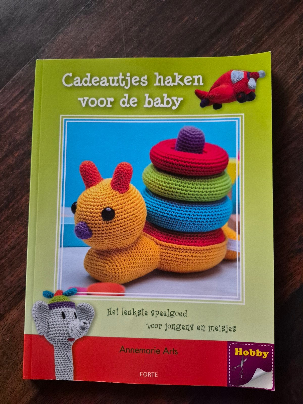 Cadeautjes haken voor de baby, Ophalen of Verzenden, Zo goed als nieuw, Haken, Patroon of Boek