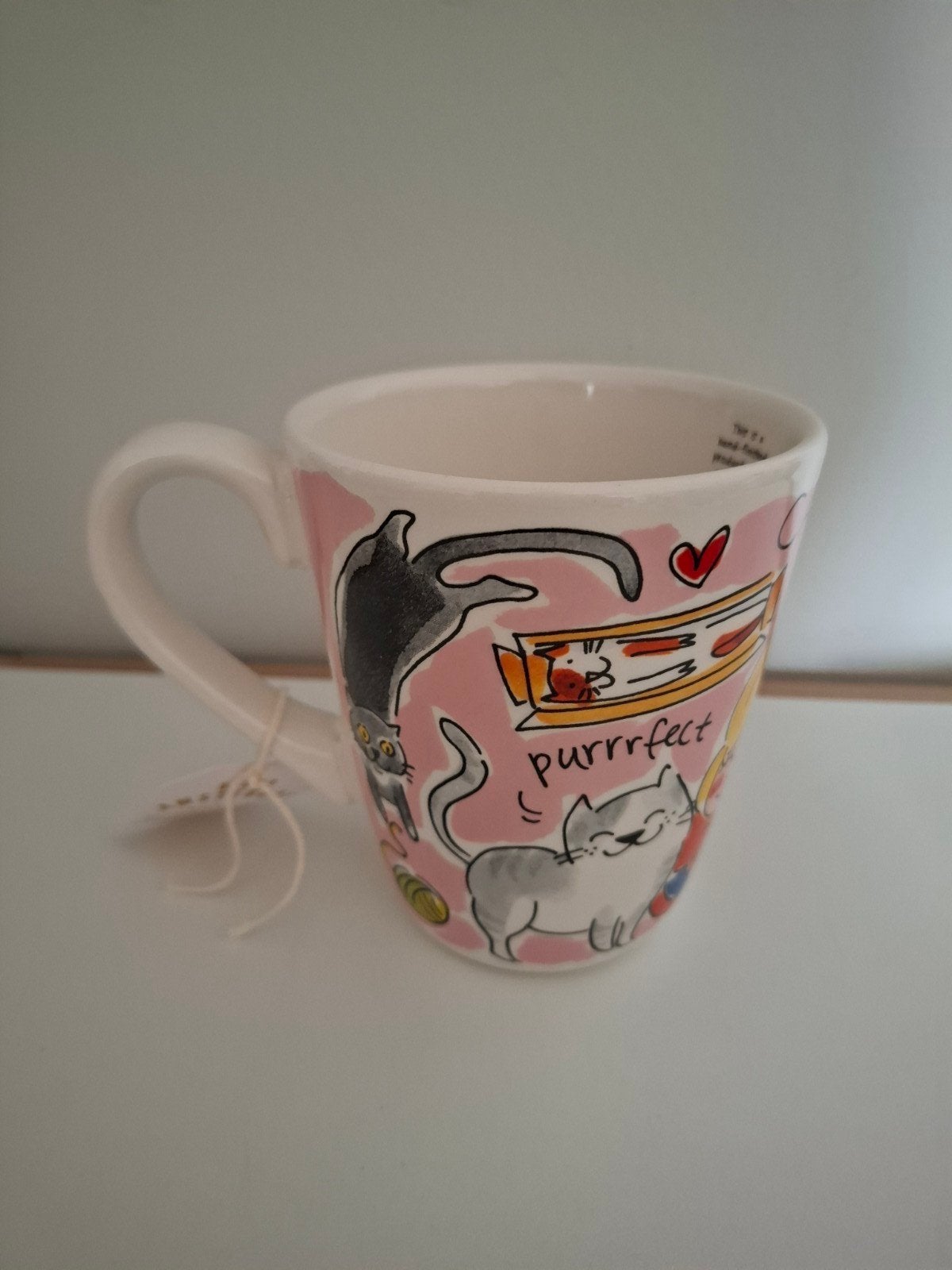 Blond Amsterdam mok/beker katten/poezen, Huis en Inrichting, Keuken | Servies, Ophalen of Verzenden, Nieuw, Aardewerk, Kop(pen) en/of Schotel(s)