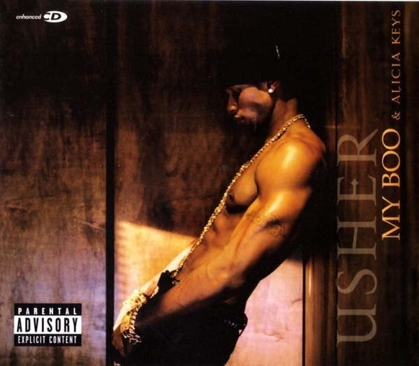 USHER + ALICIA KEYS CD SINGLE MY BOO, 6 singles of meer, Ophalen of Verzenden, Zo goed als nieuw, Pop