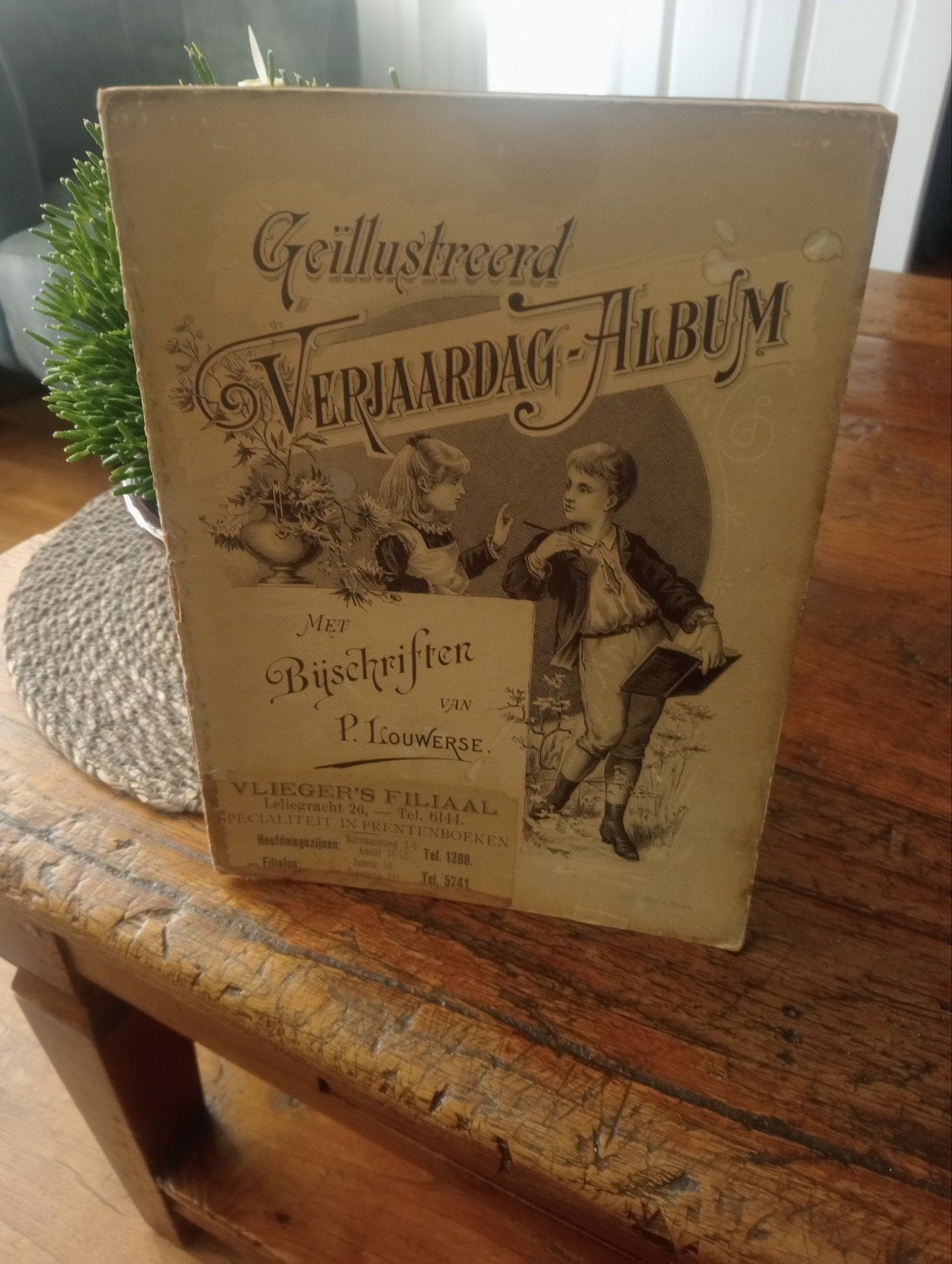 Verjaardag Album..P.Louwerse...1893, Ophalen of Verzenden