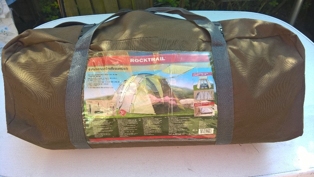 TE koop aangeboden mooi.rocktrail tent 4xpersons., Ophalen of Verzenden, Gebruikt, Tot en met 4