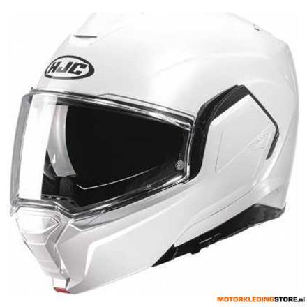 HJC Motorhelm , i100, Wit, Motoren, Ophalen of Verzenden, Nieuw met kaartje