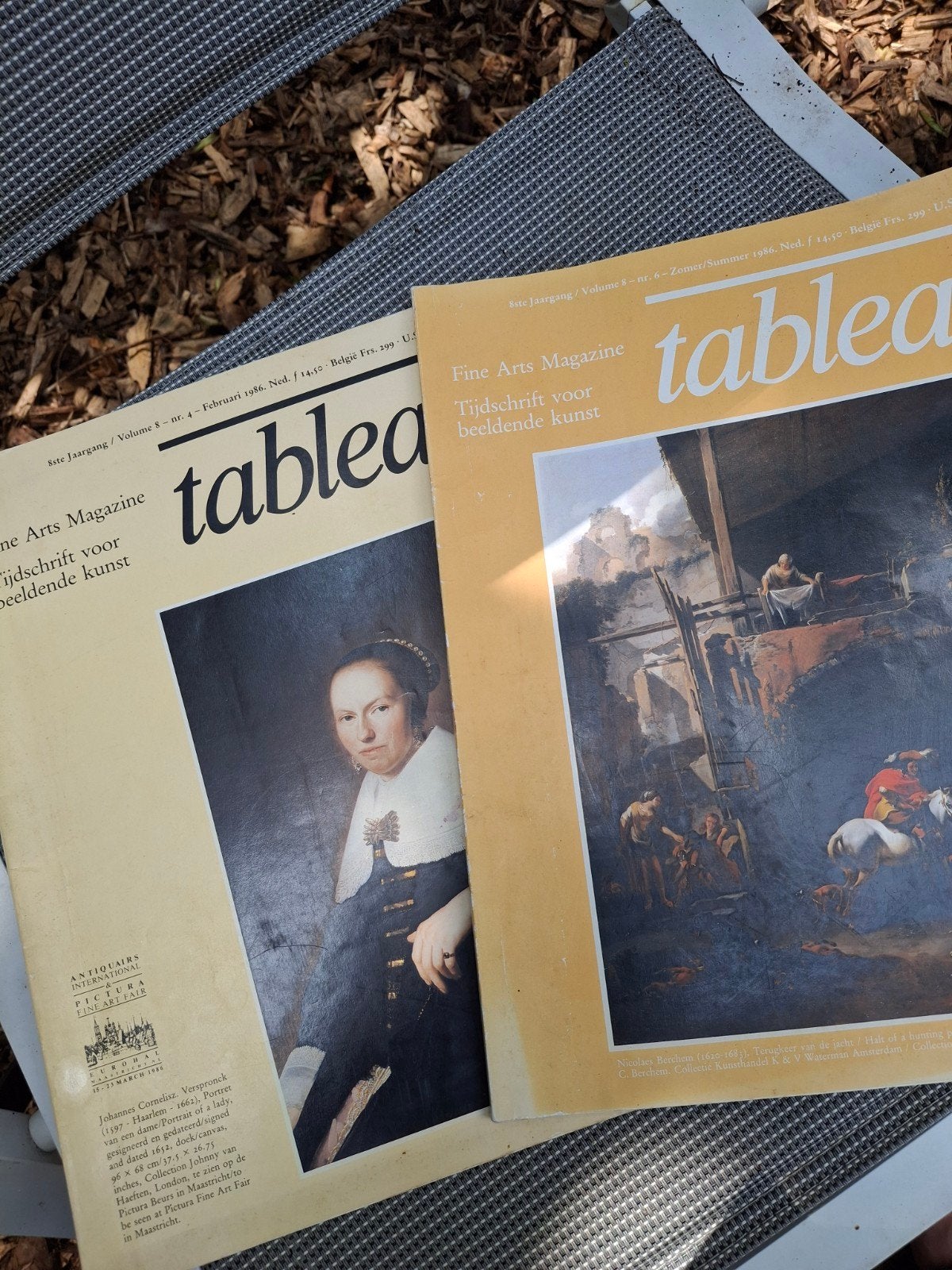 Tableau Fine Arts Magazine - 2 nummers 1986, Boeken, Ophalen of Verzenden, Gelezen, Overige typen