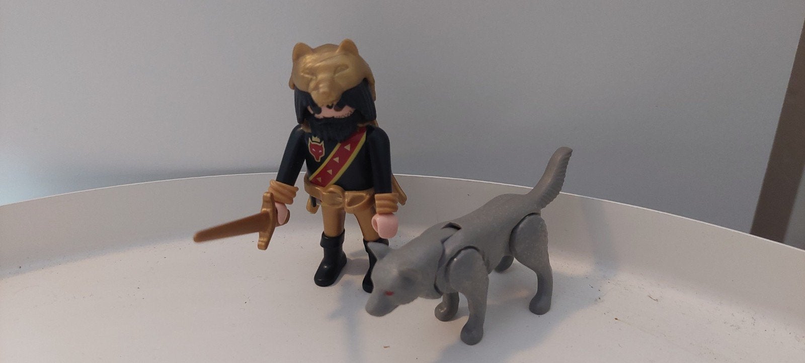 Playmobil 4644 Wolvenridder met wolf, Ophalen of Verzenden, Gebruikt