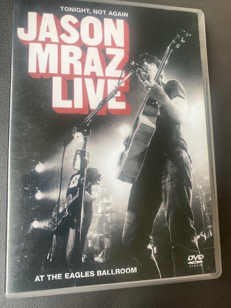 Jason Mraz Live: Tonight, Not Again DVD, Alle leeftijden, Ophalen of Verzenden, Zo goed als nieuw, Duits