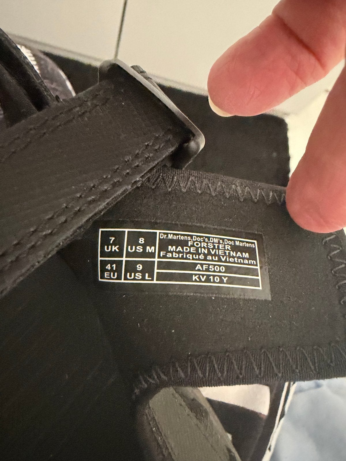 Dr. Martens Forster Zomer Sandalen Maat 41 Zwart, Kleding | Dames, Schoenen, Ophalen, Zo goed als nieuw, Zwart, Sandalen of Muiltjes