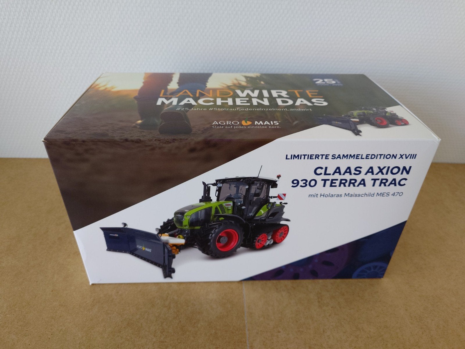 Claas Axion 930 Terra Trac 1:32 Universal Hobbies, Hobby en Vrije tijd, Ophalen of Verzenden, Nieuw, Tractor of Landbouw, Universal Hobbies