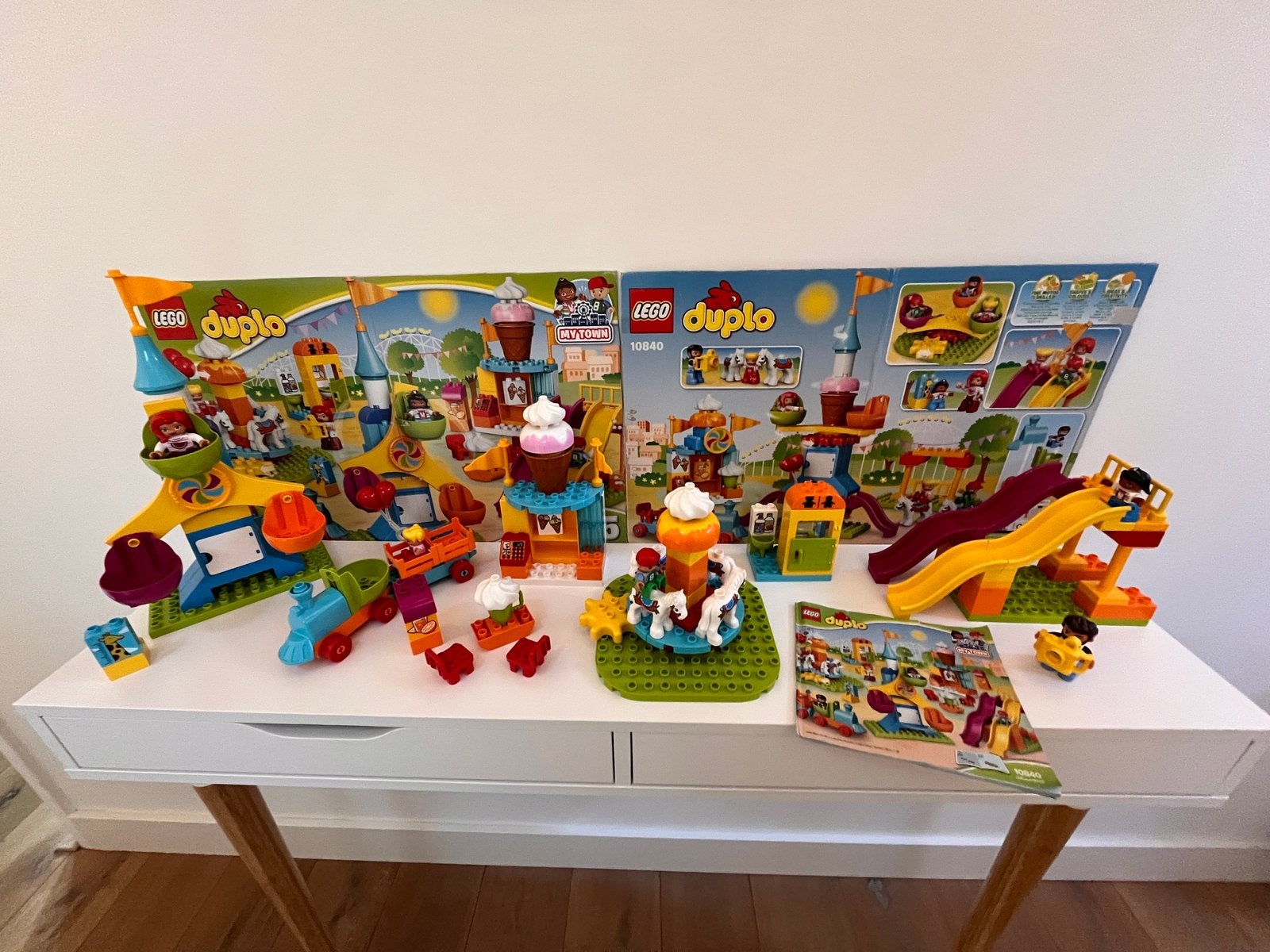 LEGO Duplo 10840 Grote Kermis XL set 100+ stukjes, Kinderen en Baby's, Speelgoed | Duplo en Lego, Compleet, Ophalen of Verzenden