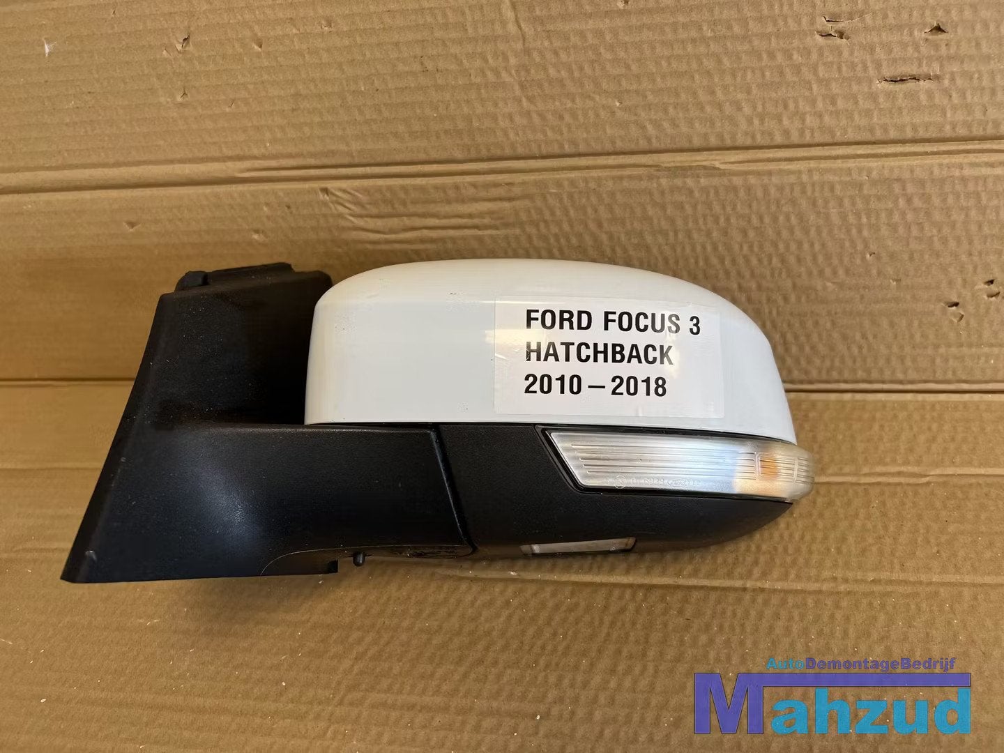 FORD FOCUS 3 Wit Links spiegel buitenspiegel 2010-2018, Auto-onderdelen, Gebruikt, Info@ford.com, Ophalen of Verzenden, Ford