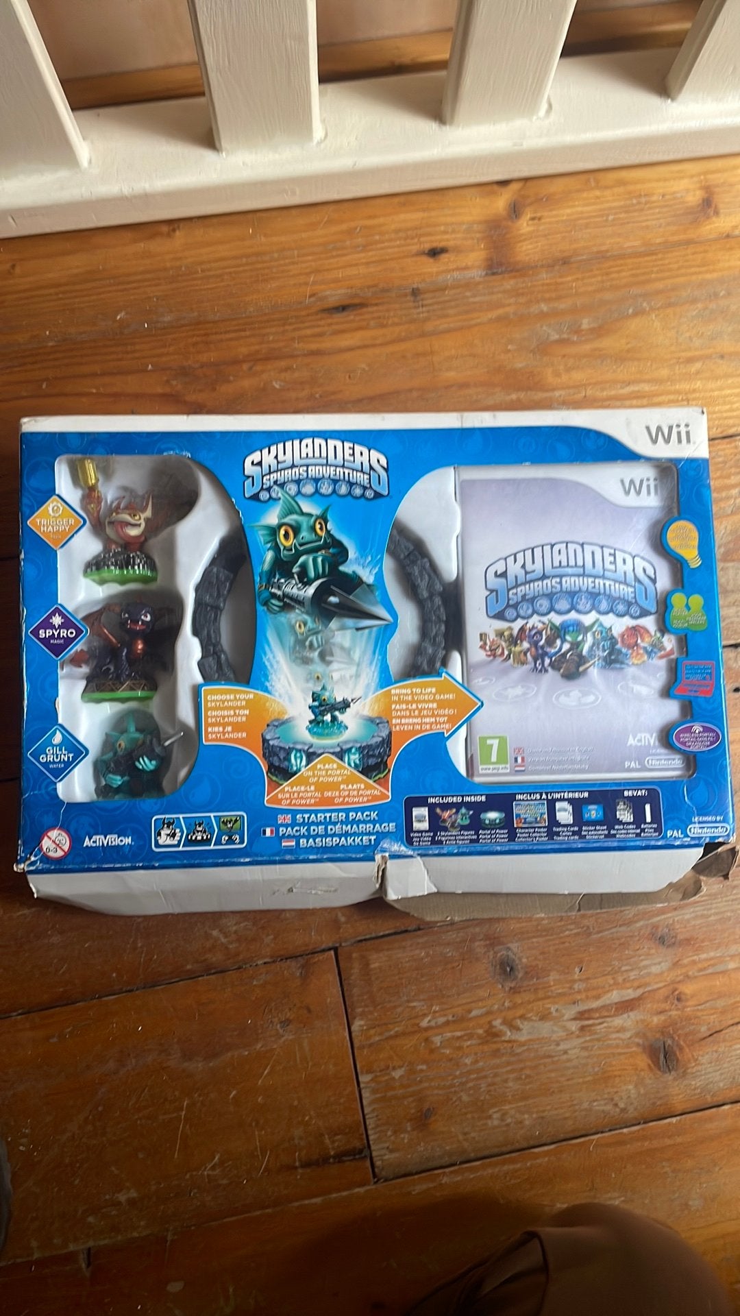 Skylanders Spyro's Adventure Starter Pack Wii, Avontuur en Actie, Gebruikt, 1 speler, Eén computer