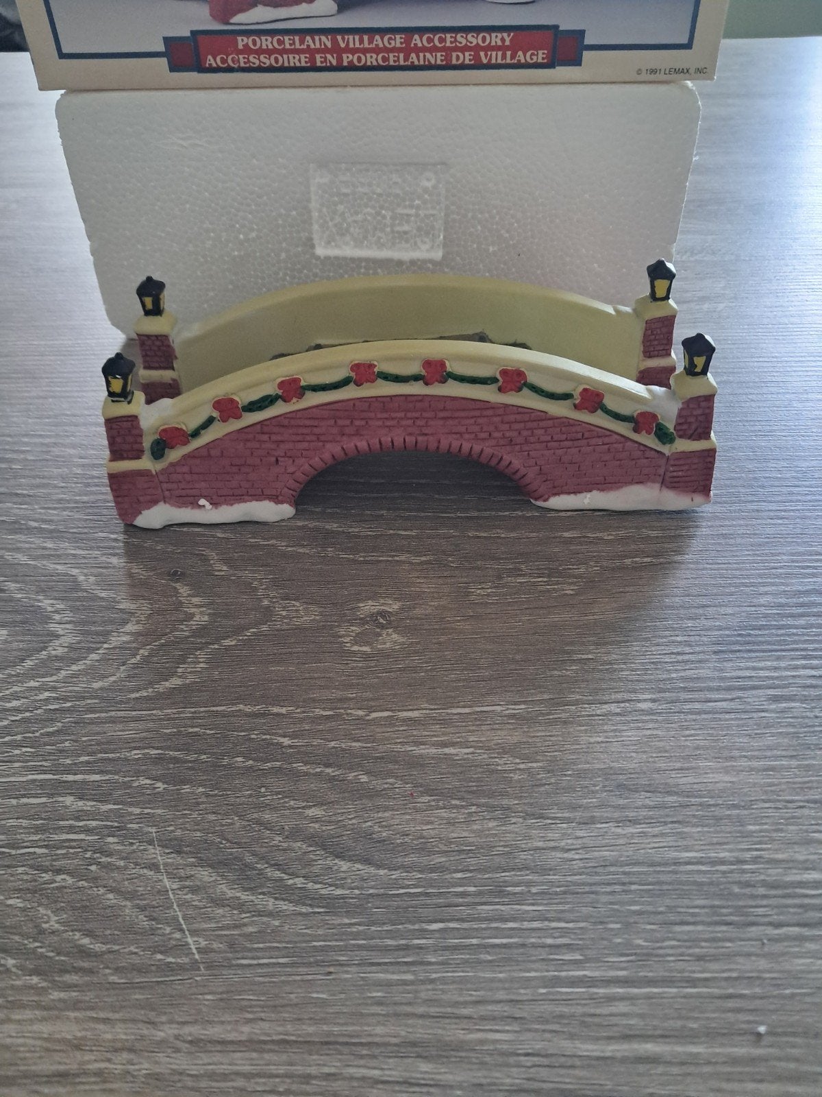 Lemax brug uit 1991 in zeer goede staat en originele verpakk, Diversen, Ophalen of Verzenden, Zo goed als nieuw