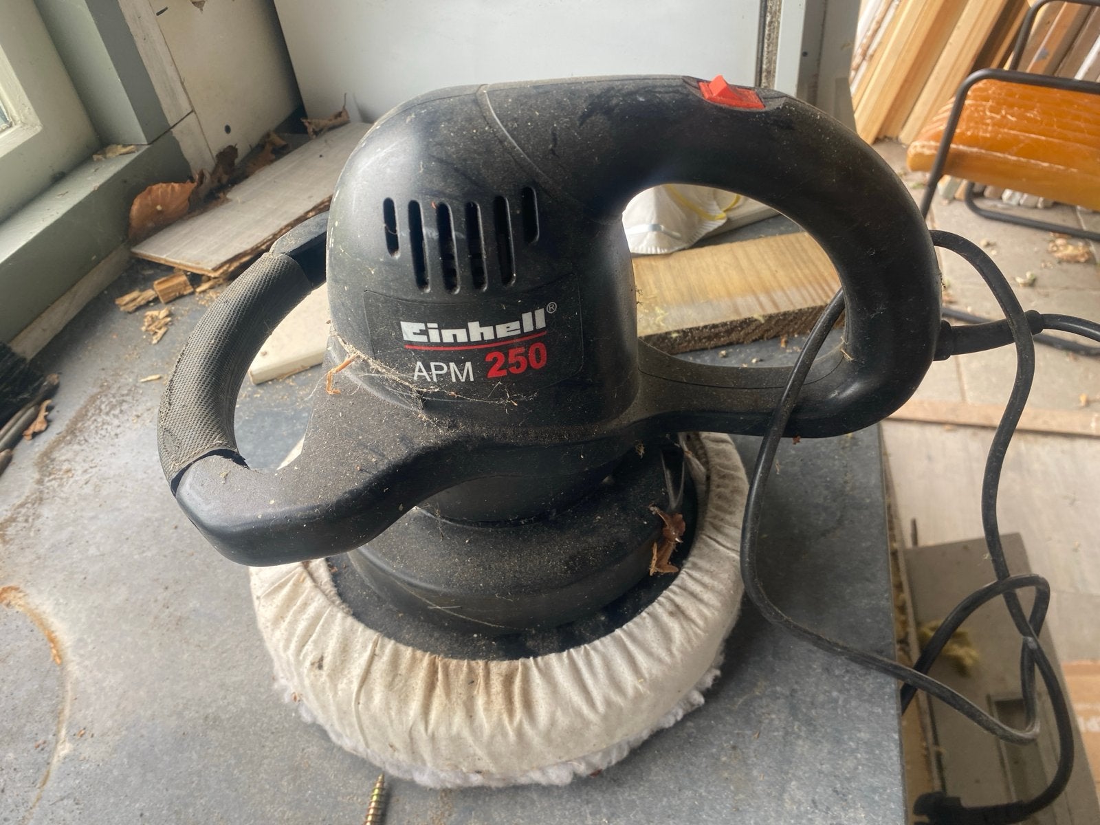 Einhell APM 250 Poetsmachine / Polijstmachine, Ophalen, Gebruikt, Overige typen