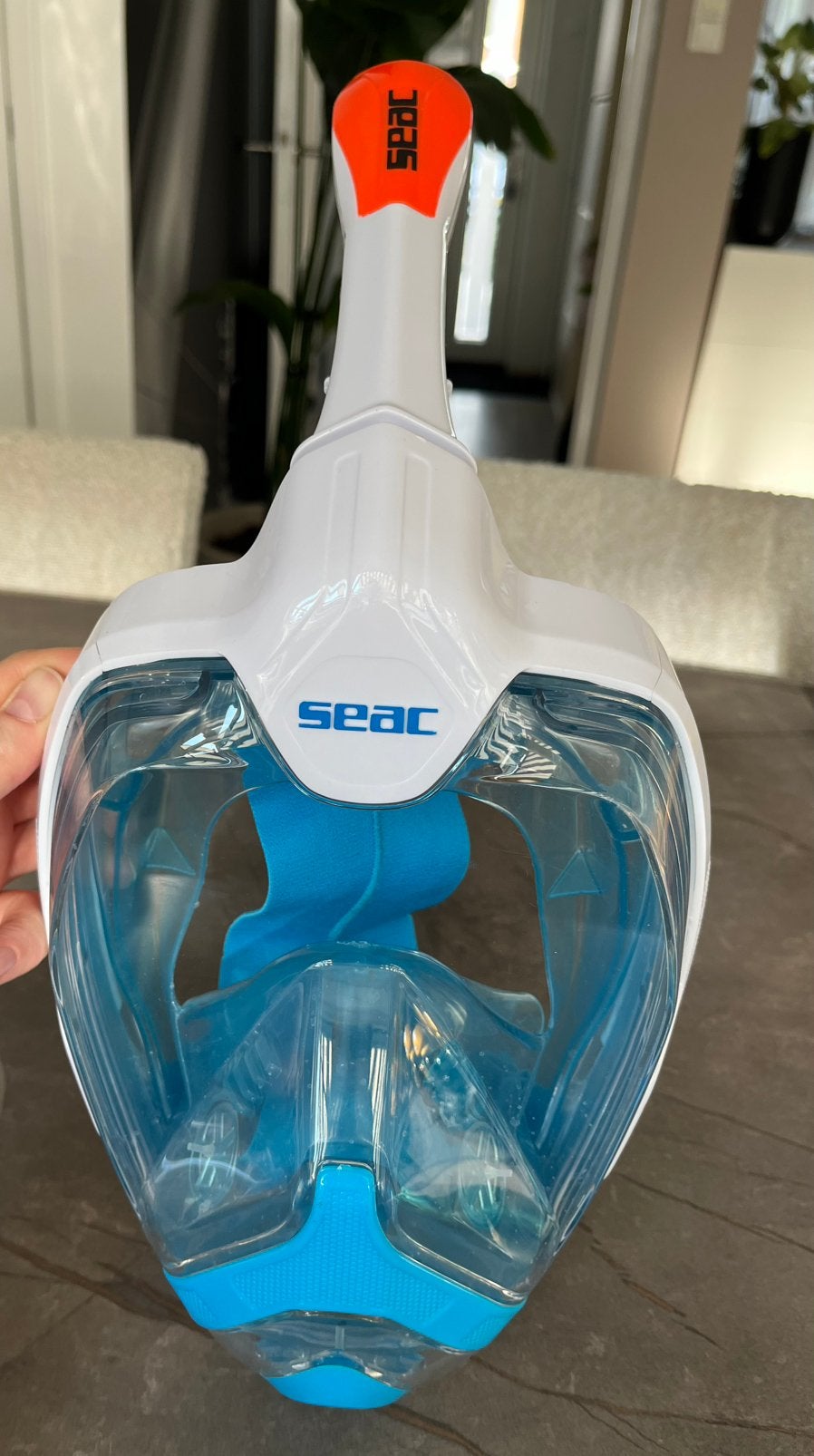 Seac sub magica full face snorkel mask, Ophalen of Verzenden, Zo goed als nieuw, Snorkelmasker