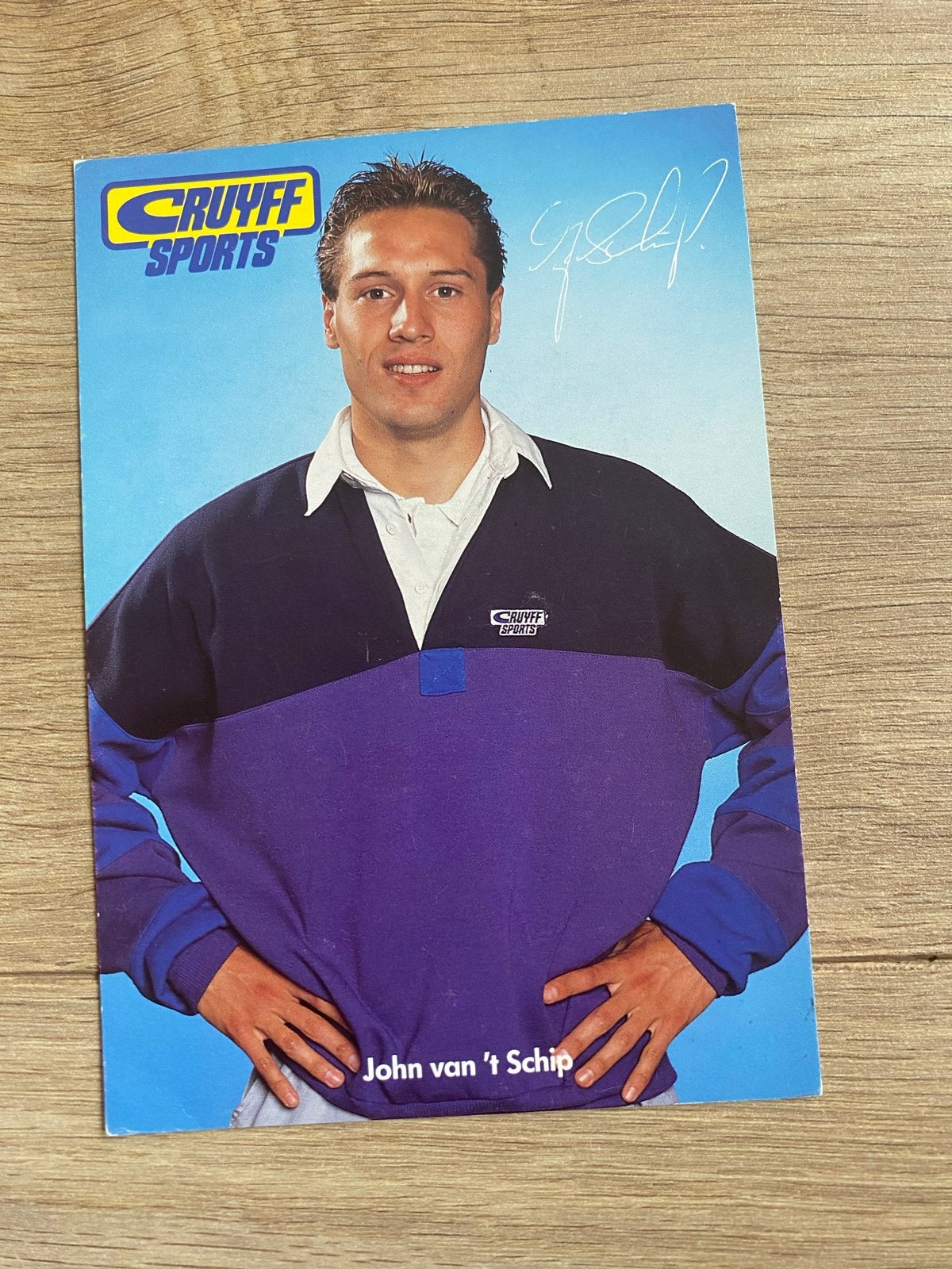 Cruyff Sports Spelerskaart John van 't Schip, Ophalen of Verzenden, Zo goed als nieuw, Overige sporten, Spelerskaart