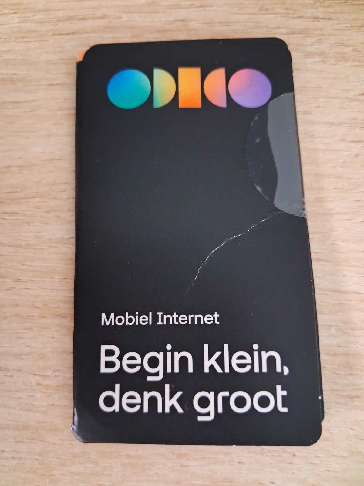 Odido simkaart, Ophalen of Verzenden, Nieuw, Overige providers, Simkaart