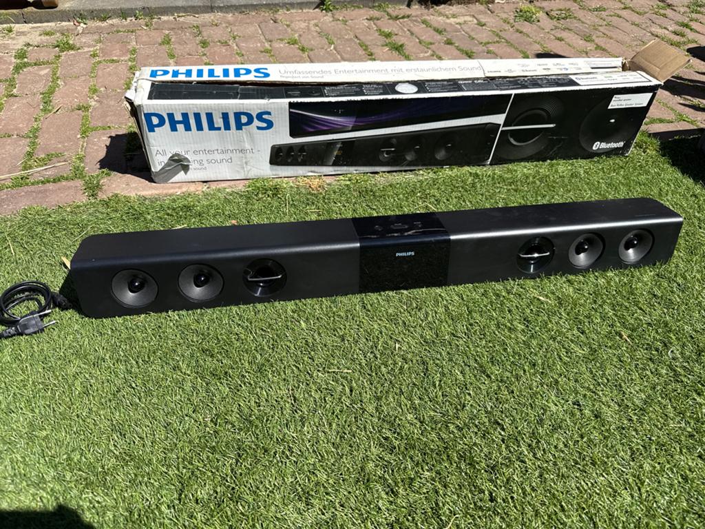 Philips Soundbar  htl3120/12 met Bluetooth, Audio, Tv en Foto, Soundbars, Ophalen of Verzenden, Bluetooth, Zo goed als nieuw