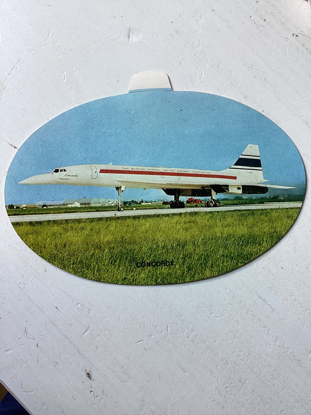 Sticker Concorde, Verzenden, Zo goed als nieuw