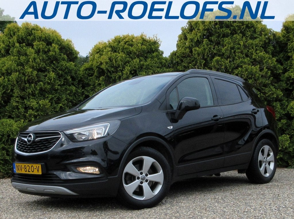 Opel Mokka X 1.4 Turbo Ed. * Navi * Camera * Trekhaak *, Voorwielaandrijving, Parkeersensor, Stof, Gebruikt
