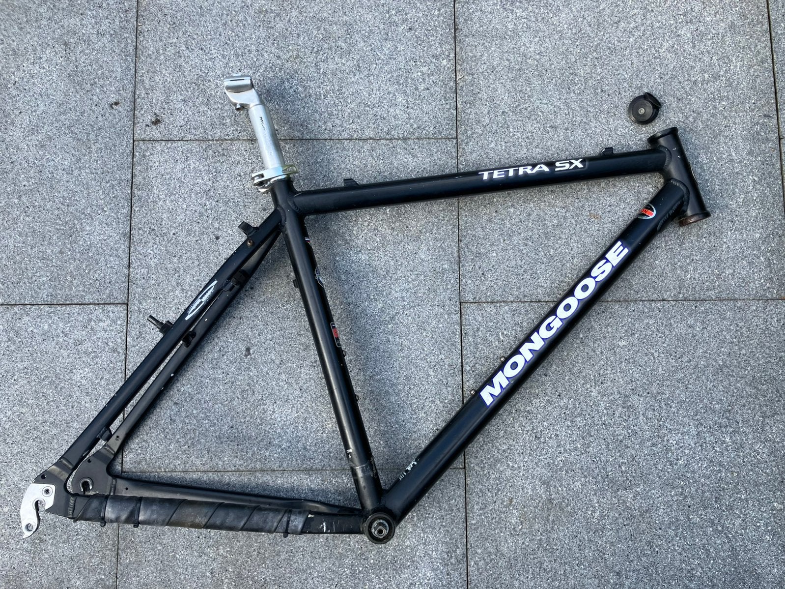 Mountainbike frameset mongoose vintage 90 s, Fietsen en Brommers, 49 tot 53 cm, Ophalen, Gebruikt