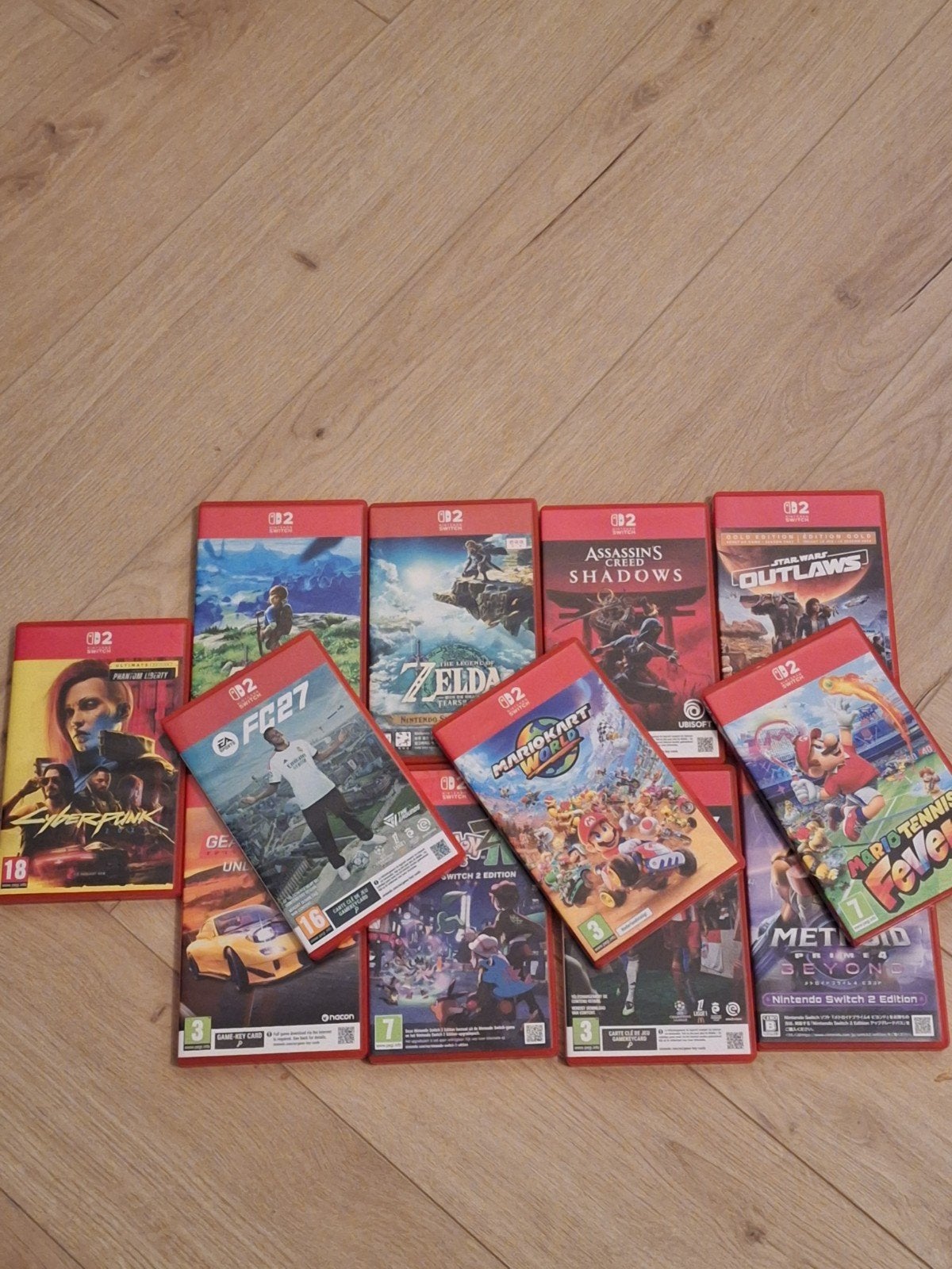 12 Nintendo Switch 2 Populaire Games Collectie +Vaste Prijze, Avontuur en Actie, Online, Vanaf 18 jaar, 1 speler