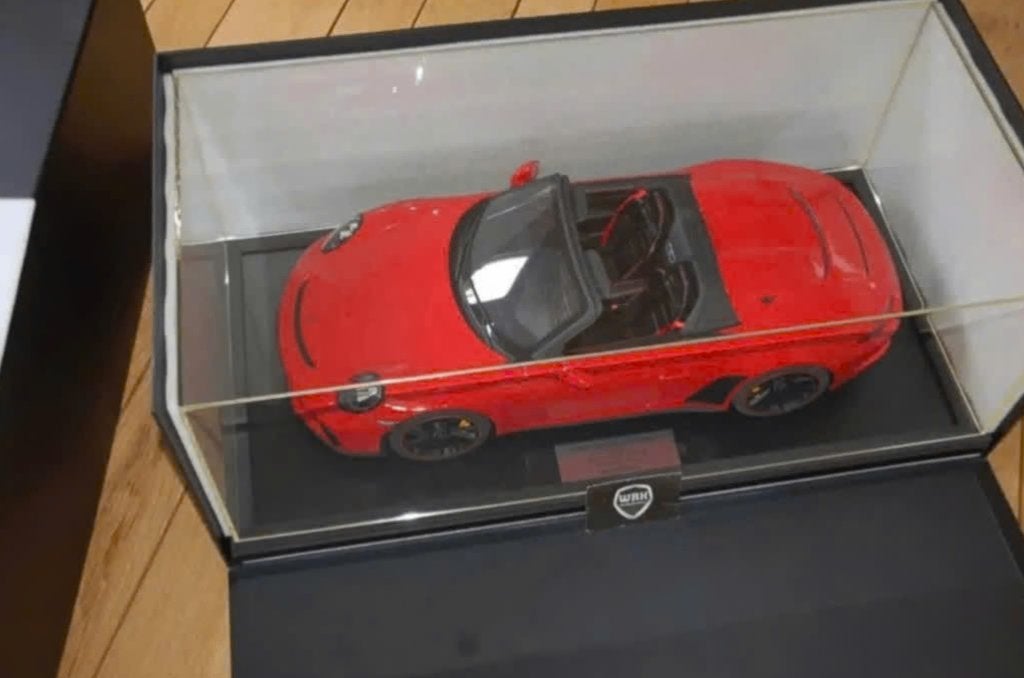 NIEUW 1:8 Minichamps Porsche 911 991.2 Speedster LTD 191 WRH, Ophalen, Nieuw, 1:5 t/m 1:8, Auto