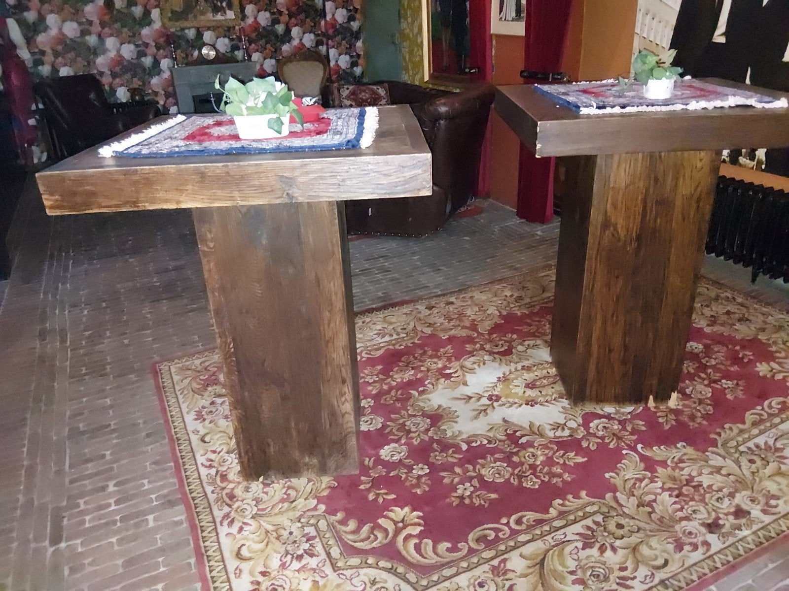 2 x statafel hangtafel, Ophalen
