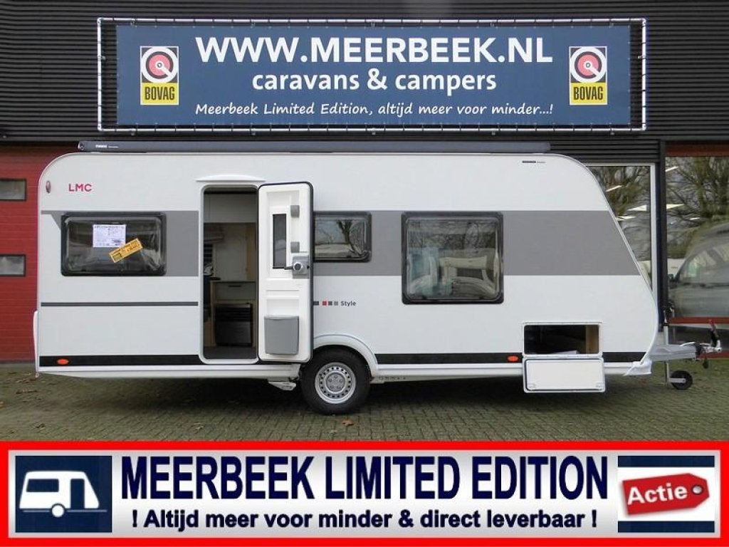 LMC Style 450 D 6264,=KORTING THULE+MOVER+AIRCO+AS1800KG, Caravans en Kamperen, Standaardzit, Schokbreker, Particulier, 6 tot 7 meter