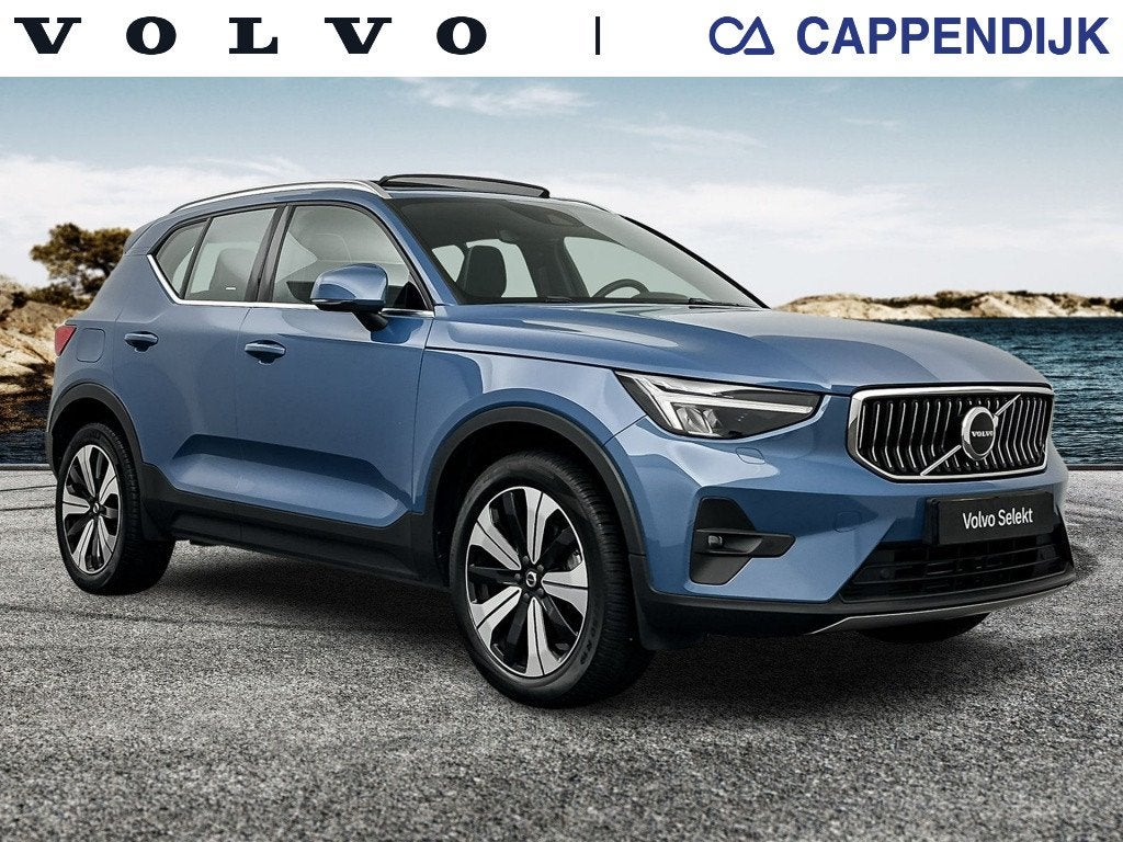 Volvo XC40 T5 262PK Recharge Ultimate Dark| Pano| H&K| Adap., Auto's, Volvo, 1811 kg, Met garantie (alle), Blauw, Plug-in hybride