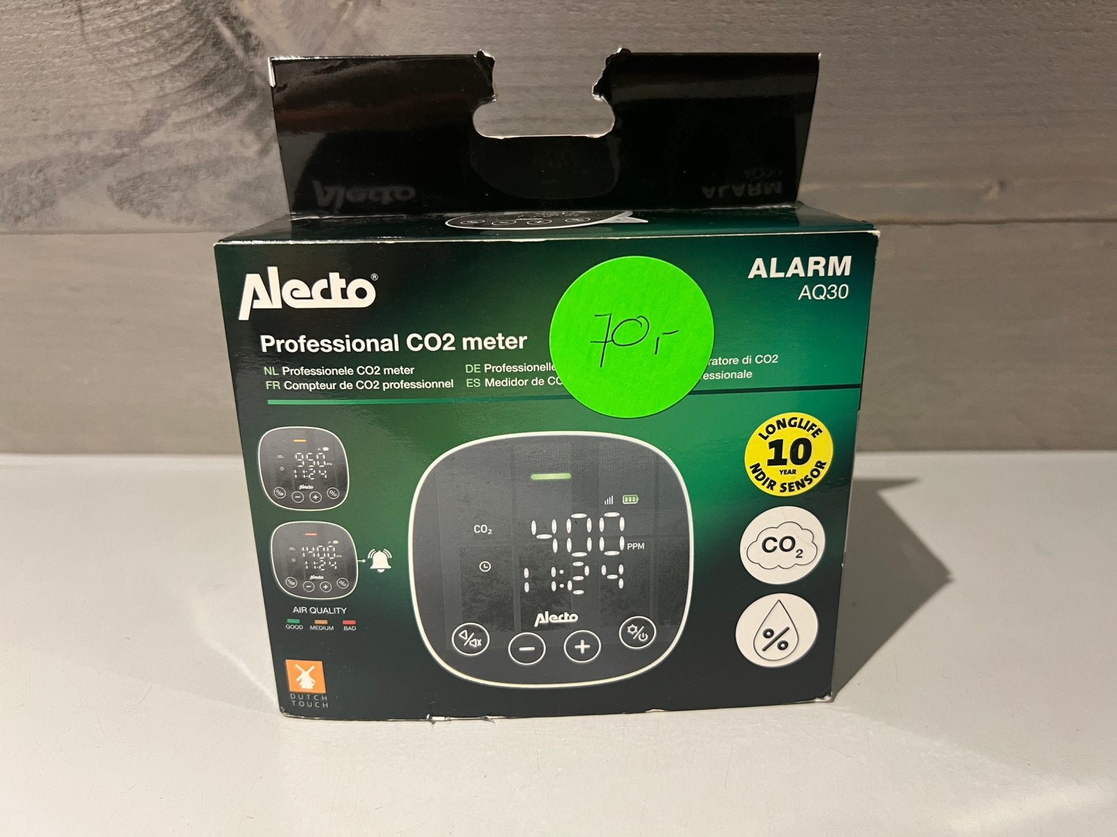 CO2 Meter - NDIR-sensor + Luchtvochtigheidsmeter, Nieuw, Ophalen of Verzenden, Nvt, Nvt