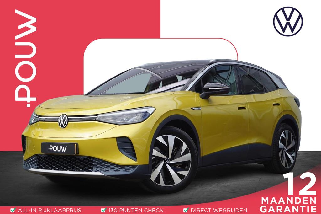Volkswagen ID.4 204pk First 77 kWh | SoH 90% | Trekhaak | Na, Automaat, 12 maanden, Achterwielaandrijving, Gebruikt